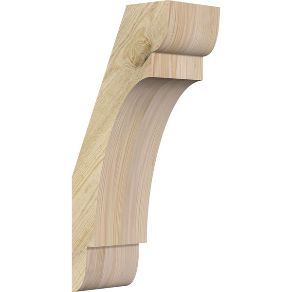 Ekena Millwork 6"W x 10"D x 22"H Olympic Rough Sawn Knee Brace, Douglas Fir BRC06X10X22OLY00RDF - main